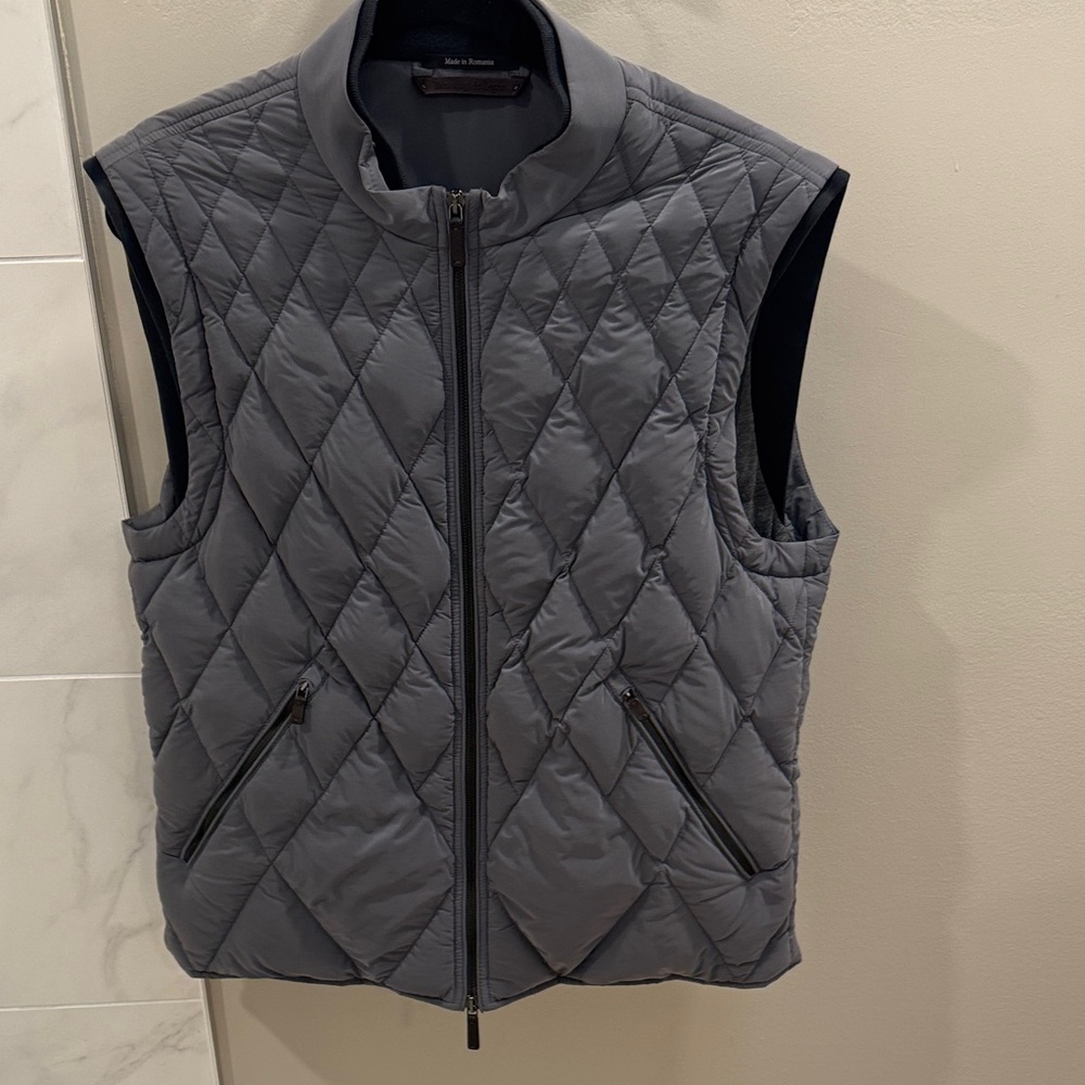 Ermenegildo Zegna Elegant Gray Bag